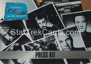 The Making of Star Trek The Next Generation Trading Card 15