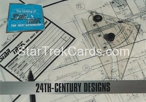 The Making of Star Trek The Next Generation Trading Card 16