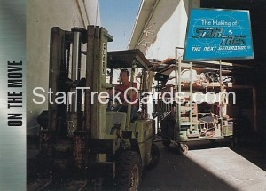 The Making of Star Trek The Next Generation Trading Card 21
