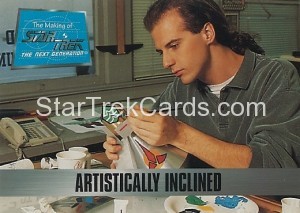 The Making of Star Trek The Next Generation Trading Card 23