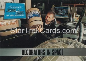 The Making of Star Trek The Next Generation Trading Card 24