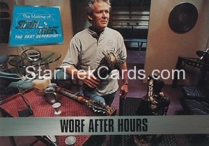 The Making of Star Trek The Next Generation Trading Card 25