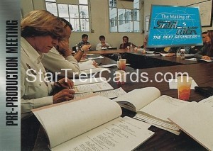 The Making of Star Trek The Next Generation Trading Card 3