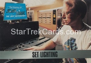 The Making of Star Trek The Next Generation Trading Card 31