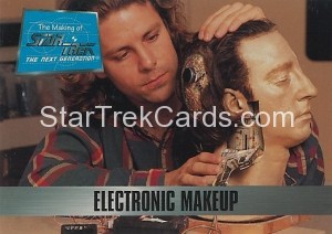 The Making of Star Trek The Next Generation Trading Card 35