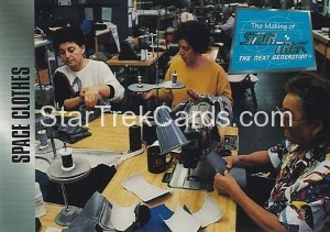 The Making of Star Trek The Next Generation Trading Card 42