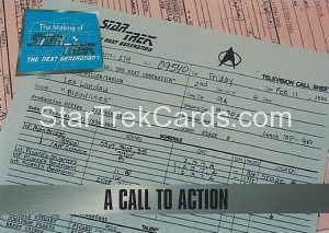The Making of Star Trek The Next Generation Trading Card 46