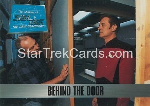 The Making of Star Trek The Next Generation Trading Card 48