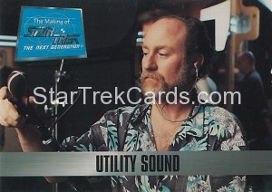 The Making of Star Trek The Next Generation Trading Card 50