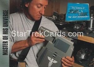 The Making of Star Trek The Next Generation Trading Card 52