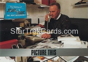The Making of Star Trek The Next Generation Trading Card 6