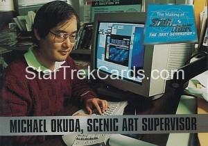 The Making of Star Trek The Next Generation Trading Card 7