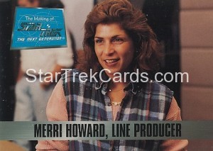 The Making of Star Trek The Next Generation Trading Card 74