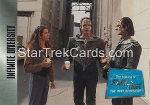 The Making of Star Trek The Next Generation Trading Card 76