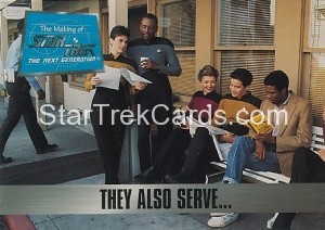 The Making of Star Trek The Next Generation Trading Card 77