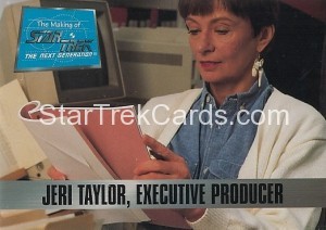 The Making of Star Trek The Next Generation Trading Card 9