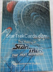 The Making of Star Trek The Next Generation Trading Card Collectors Edition