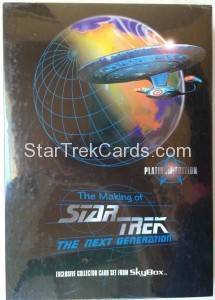 The Making of Star Trek The Next Generation Trading Card Platinum Edition