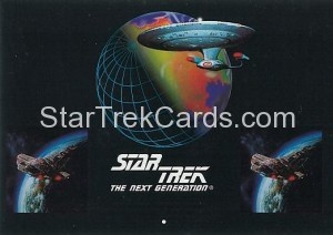 The Making of Star Trek The Next Generation Trading Card SV4