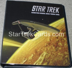 Star Trek The Remastered Original Series Trading Card Binder