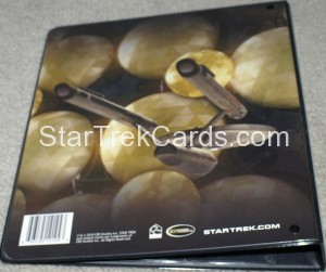 Star Trek The Remastered Original Series Trading Card Binder Back