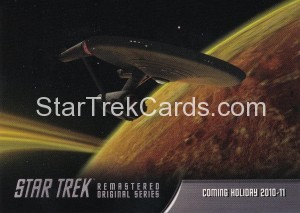 Star Trek The Remastered Original Series Trading Card P1