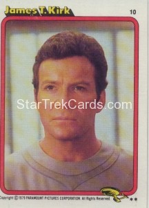 Star Trek The Motion Picture Topps Card 10