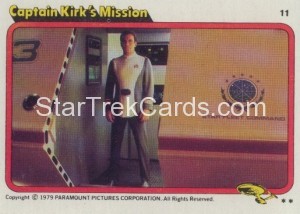 Star Trek The Motion Picture Topps Card 11