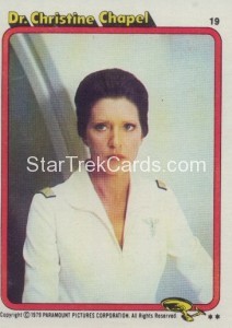 Star Trek The Motion Picture Topps Card 19