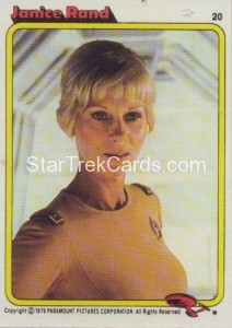 Star Trek The Motion Picture Topps Card 20