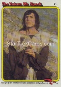 Star Trek The Motion Picture Topps Card 21
