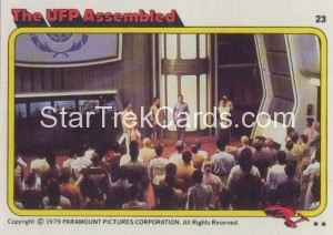 Star Trek The Motion Picture Topps Card 23