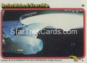 Star Trek The Motion Picture Topps Card 36