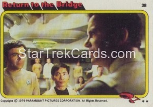 Star Trek The Motion Picture Topps Card 38