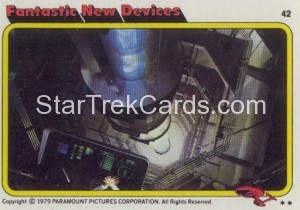 Star Trek The Motion Picture Topps Card 42