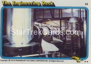 Star Trek The Motion Picture Topps Card 43