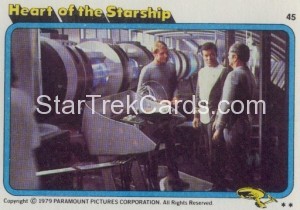 Star Trek The Motion Picture Topps Card 45
