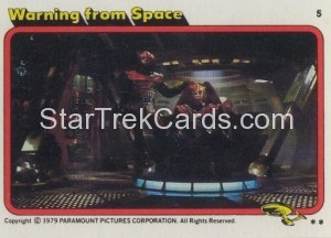 Star Trek The Motion Picture Topps Card 5