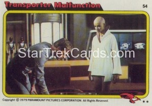 Star Trek The Motion Picture Topps Card 54