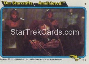 Star Trek The Motion Picture Topps Card 6