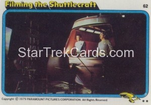 Star Trek The Motion Picture Topps Card 62