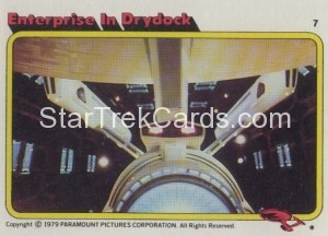 Star Trek The Motion Picture Topps Card 7