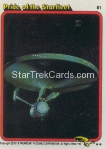Star Trek The Motion Picture Topps Card 81