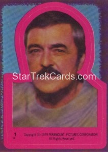 Star Trek The Motion Picture Topps Sticker 1