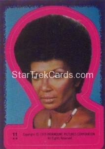 Star Trek The Motion Picture Topps Sticker 11