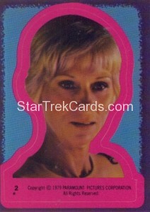 Star Trek The Motion Picture Topps Sticker 2