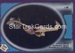 Star Trek The Motion Picture Topps Sticker 20