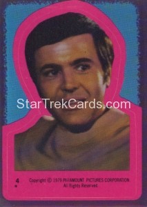 Star Trek The Motion Picture Topps Sticker 4