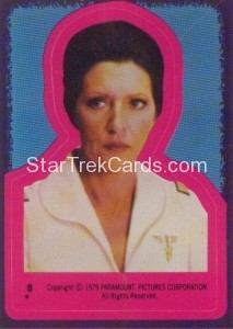 Star Trek The Motion Picture Topps Sticker 8