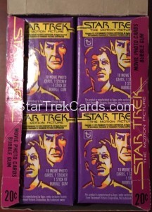 Star Trek The Motion Picture Topps Trading Card Box Alternate